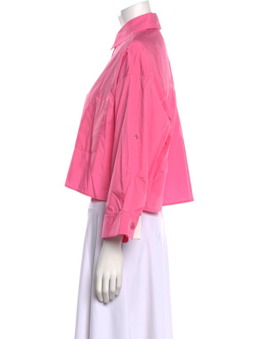 TWP Long Sleeve Crop Top