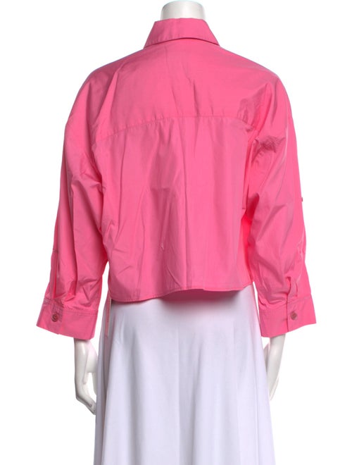 TWP Long Sleeve Crop Top