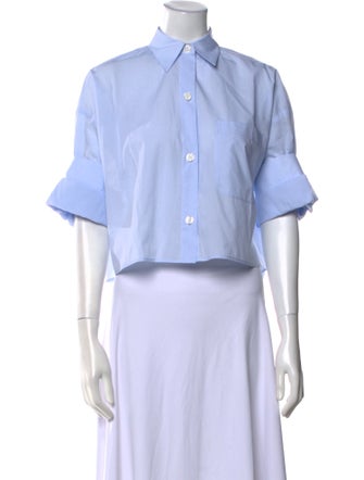 TWP Short Sleeve Crop Top