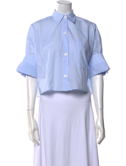 TWP Short Sleeve Crop Top