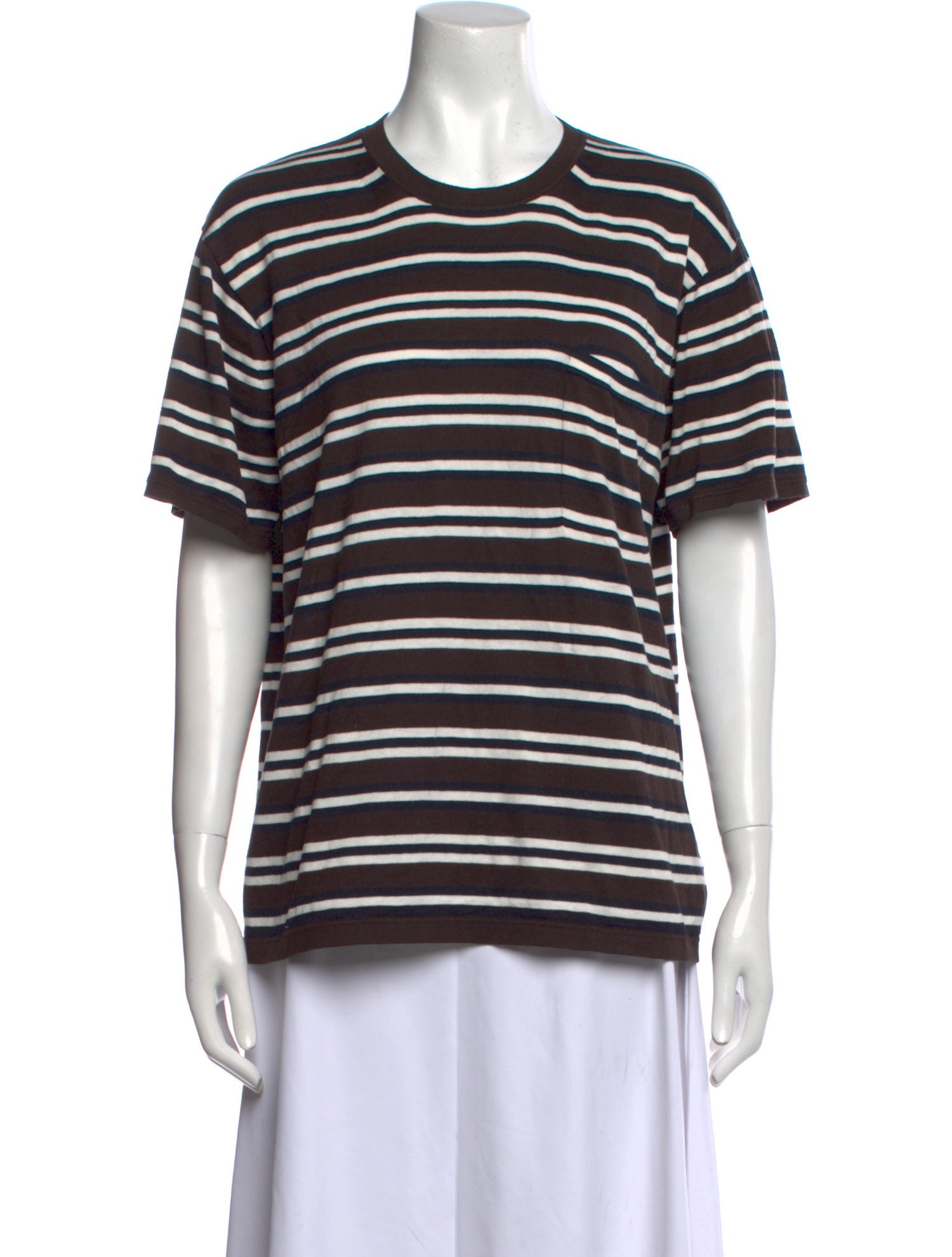 TWP Striped Crew Neck T-Shirt