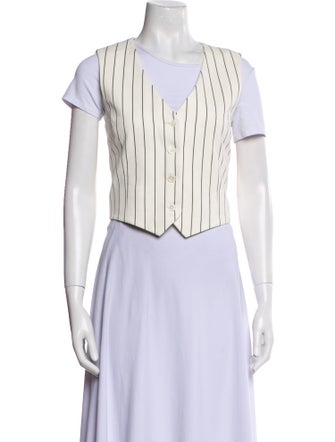 TWP Striped Vest