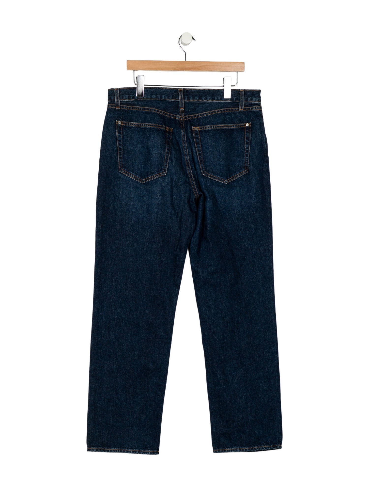 TWP High-Rise Wide Leg Jeans