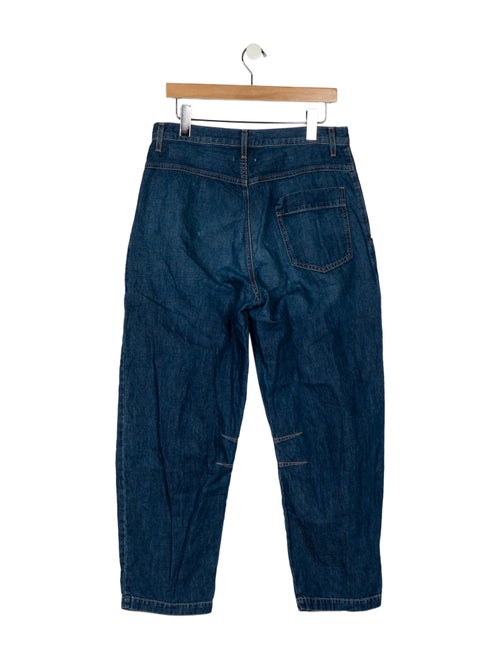 TWP High-Rise Straight Leg Jeans