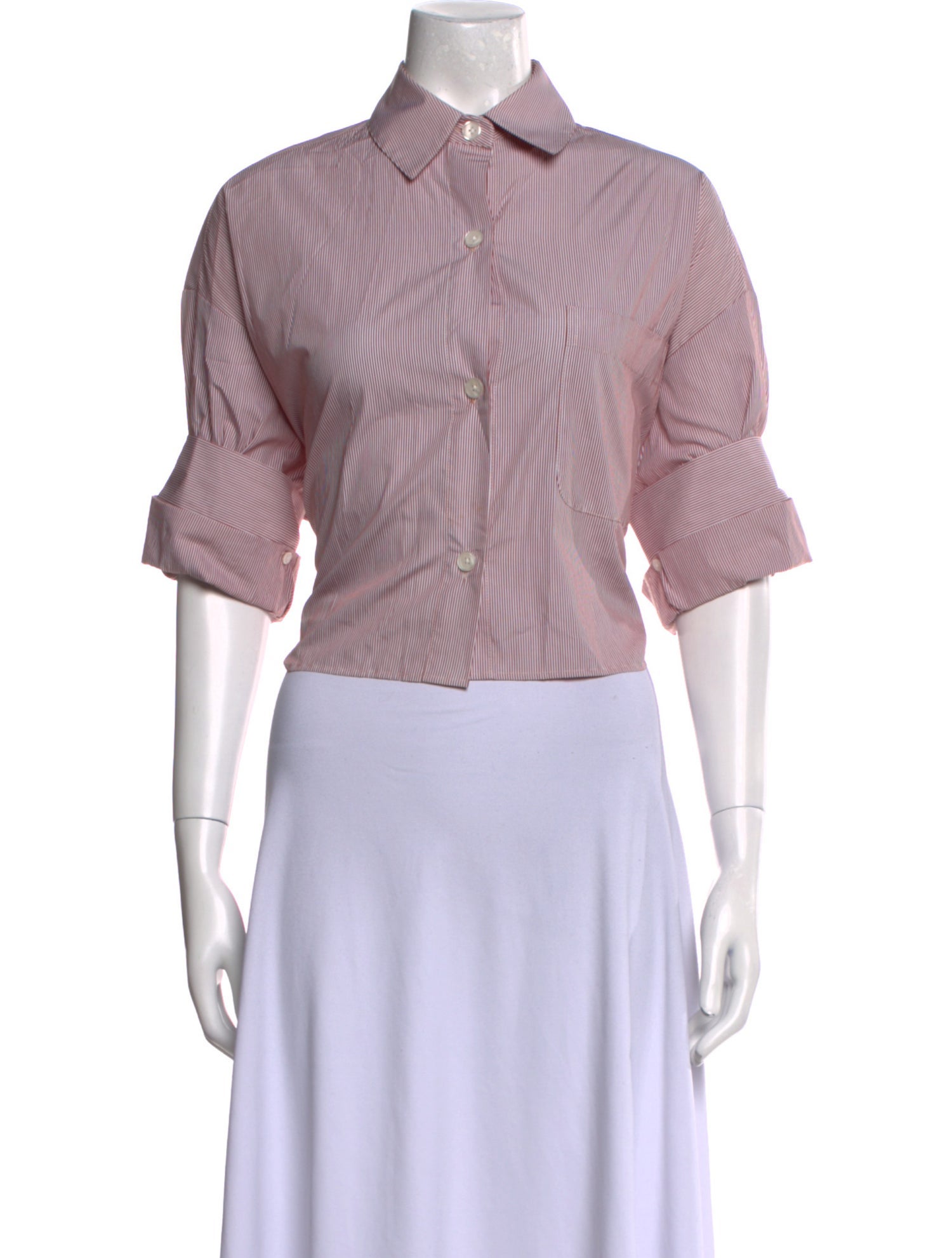 TWP Short Sleeve Crop Top