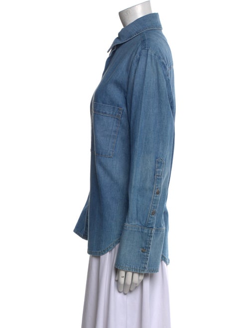 TWP Long Sleeve Button-Up Top