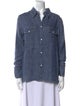 TWP Hemp Long Sleeve Button-Up Top
