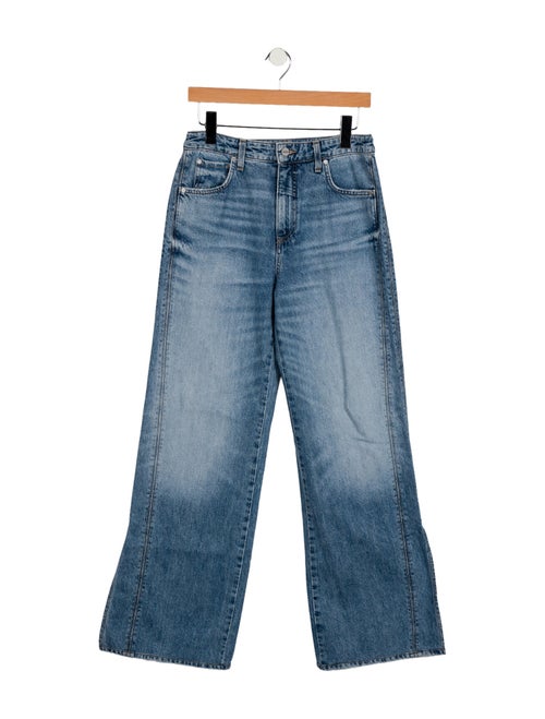 TWP High-Rise Wide Leg Jeans