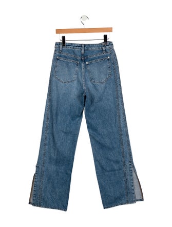 TWP High-Rise Wide Leg Jeans