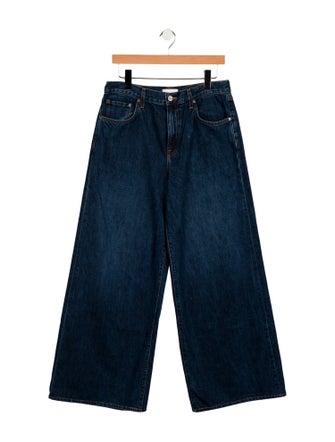 TWP High-Rise Wide Leg Jeans