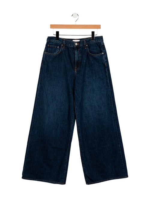 TWP High-Rise Wide Leg Jeans