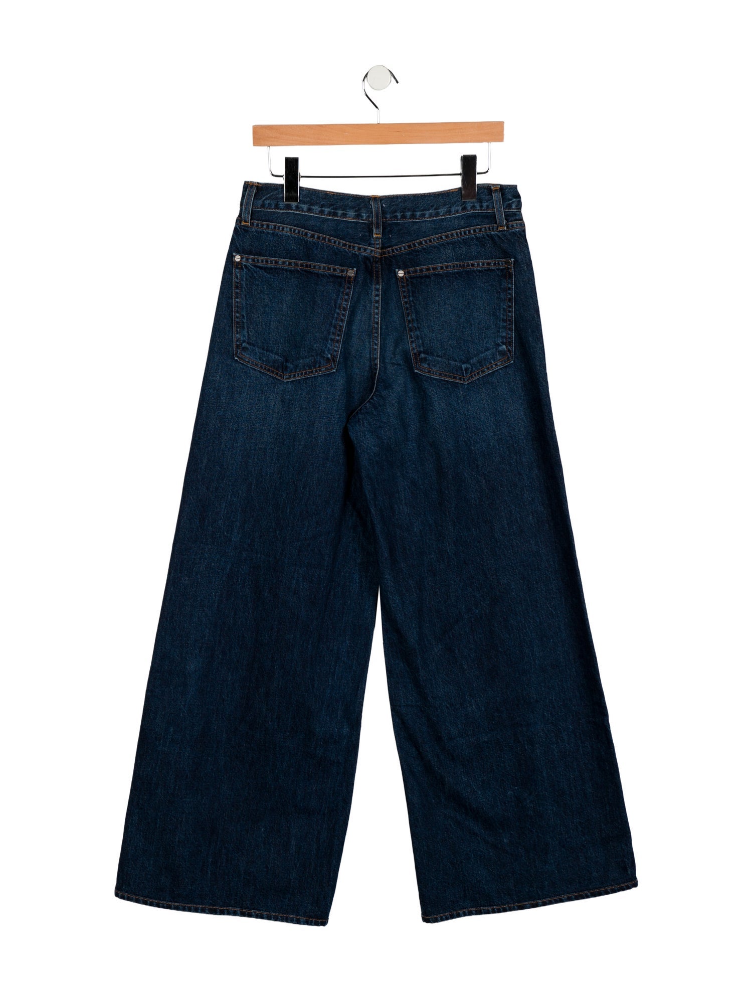 TWP High-Rise Wide Leg Jeans