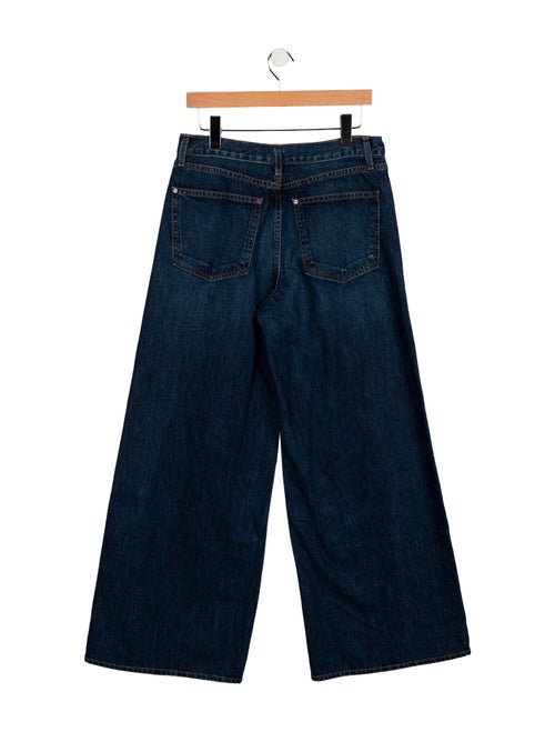TWP High-Rise Wide Leg Jeans