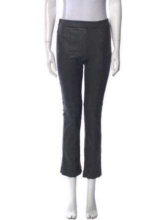 TWP Lambskin Straight Leg Pants