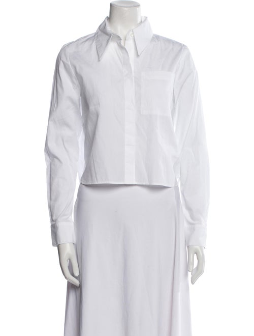 TWP Long Sleeve Crop Top