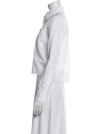 TWP Long Sleeve Crop Top