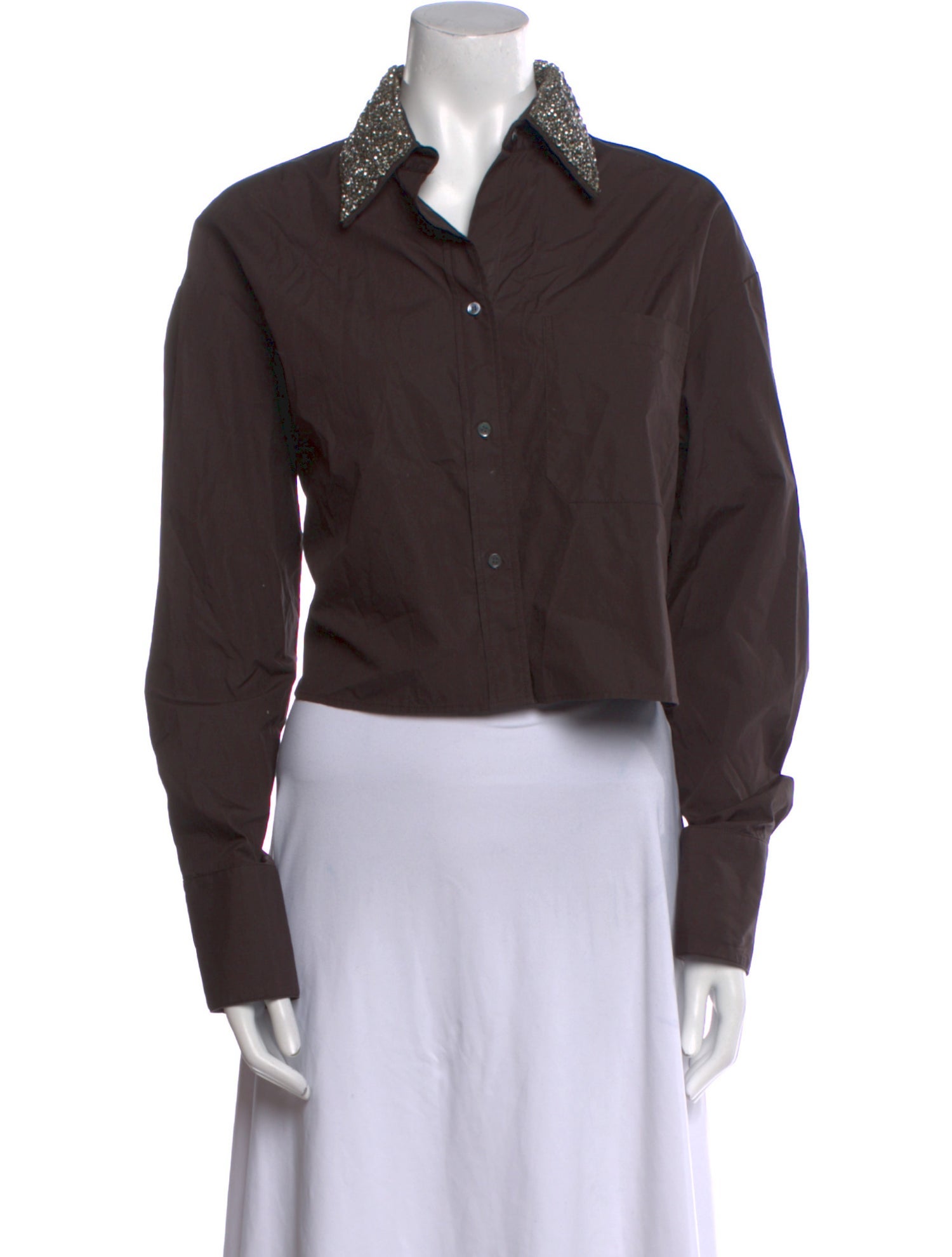 TWP Long Sleeve Button-Up Top