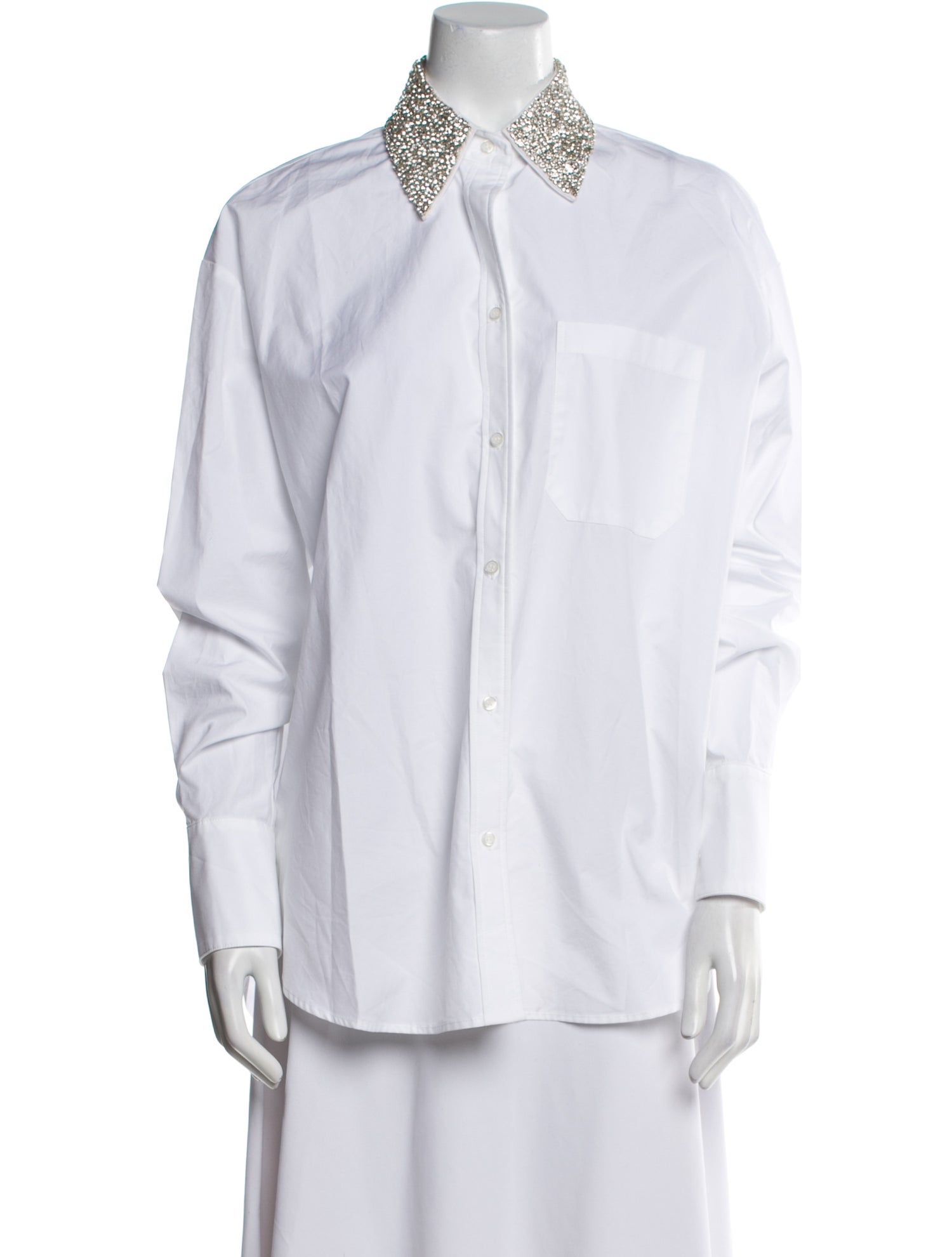 TWP Long Sleeve Button-Up Top