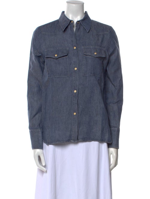 TWP Long Sleeve Button-Up Top