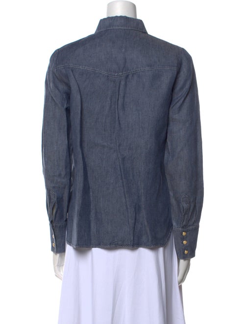 TWP Long Sleeve Button-Up Top