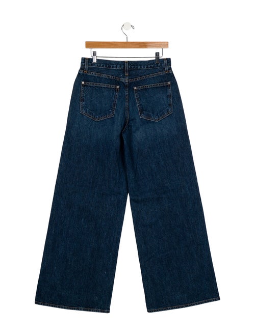 TWP High-Rise Wide Leg Jeans