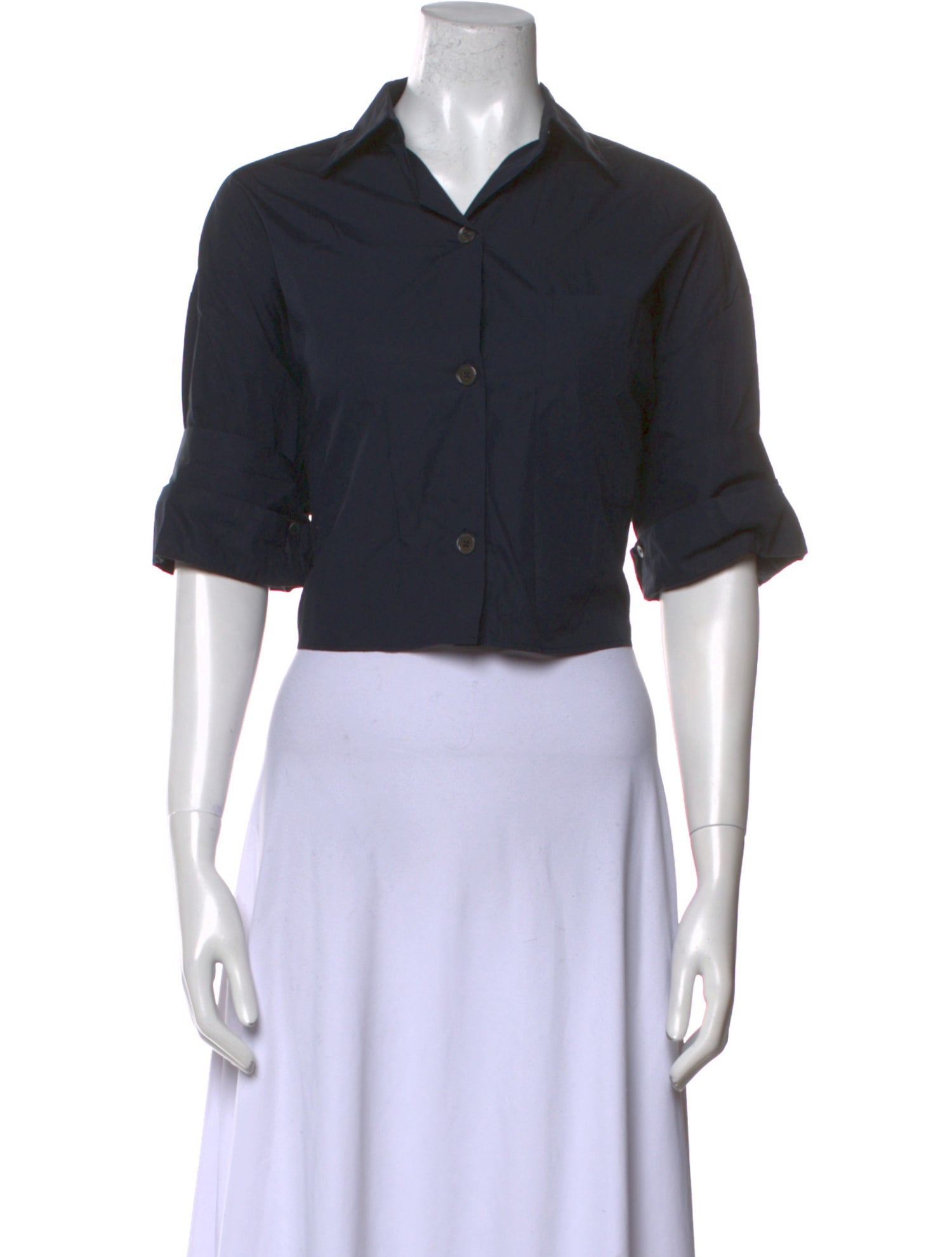 TWP Short Sleeve Crop Top