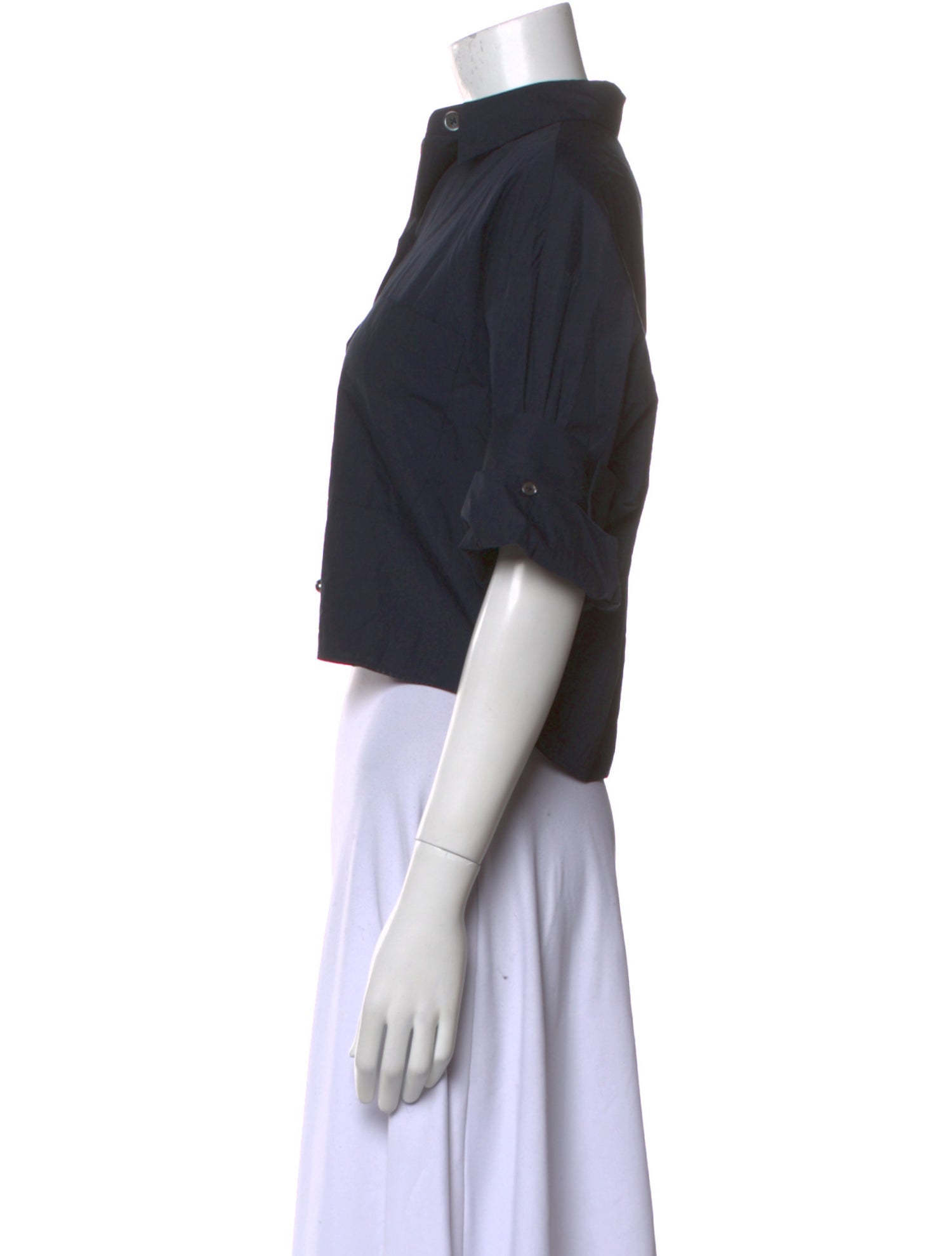 TWP Short Sleeve Crop Top