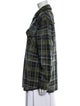 TWP Wool Plaid Print Jacket