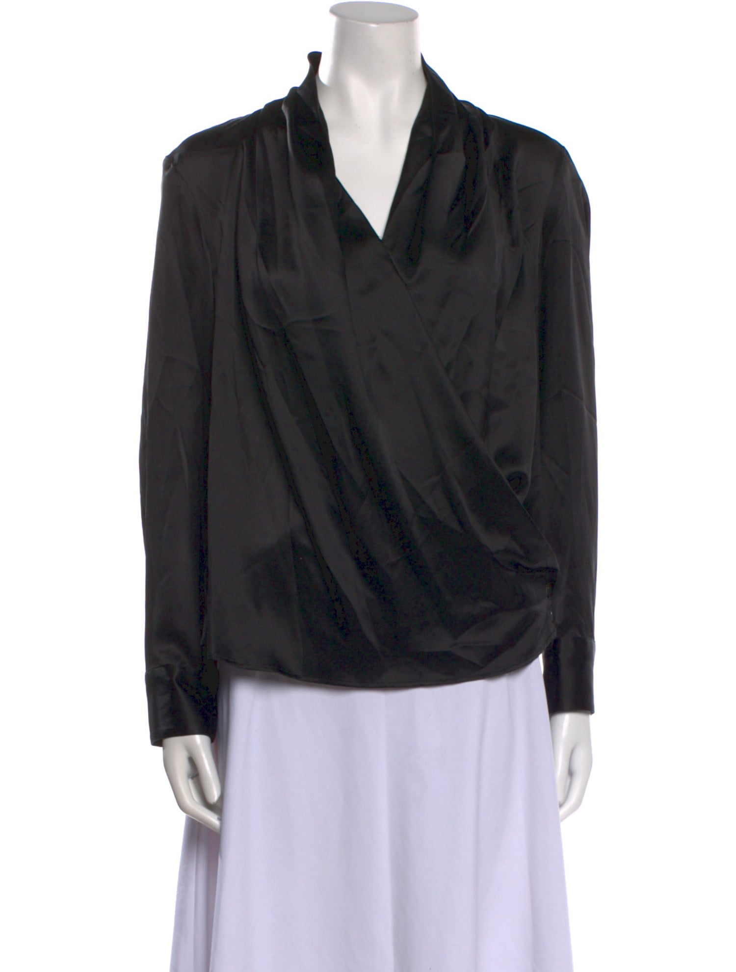TWP Silk V-Neck Blouse