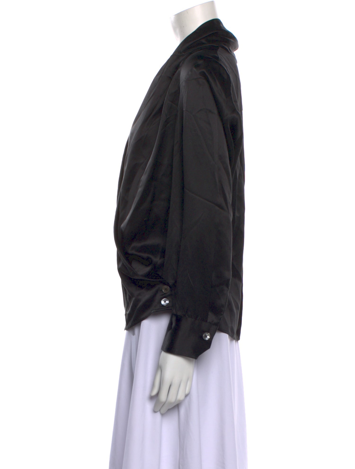 TWP Silk V-Neck Blouse