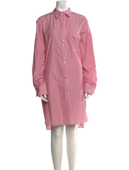 TWP Striped Knee-Length Dress