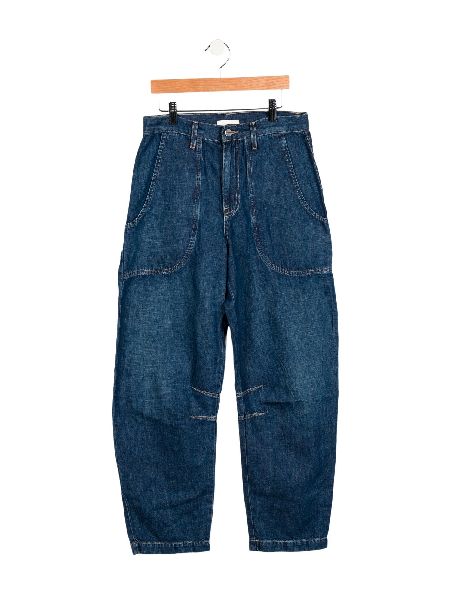 TWP High-Rise Wide Leg Jeans