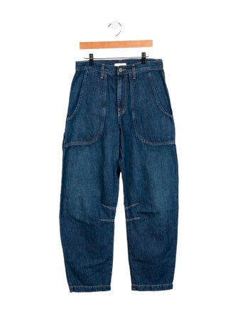 TWP High-Rise Wide Leg Jeans