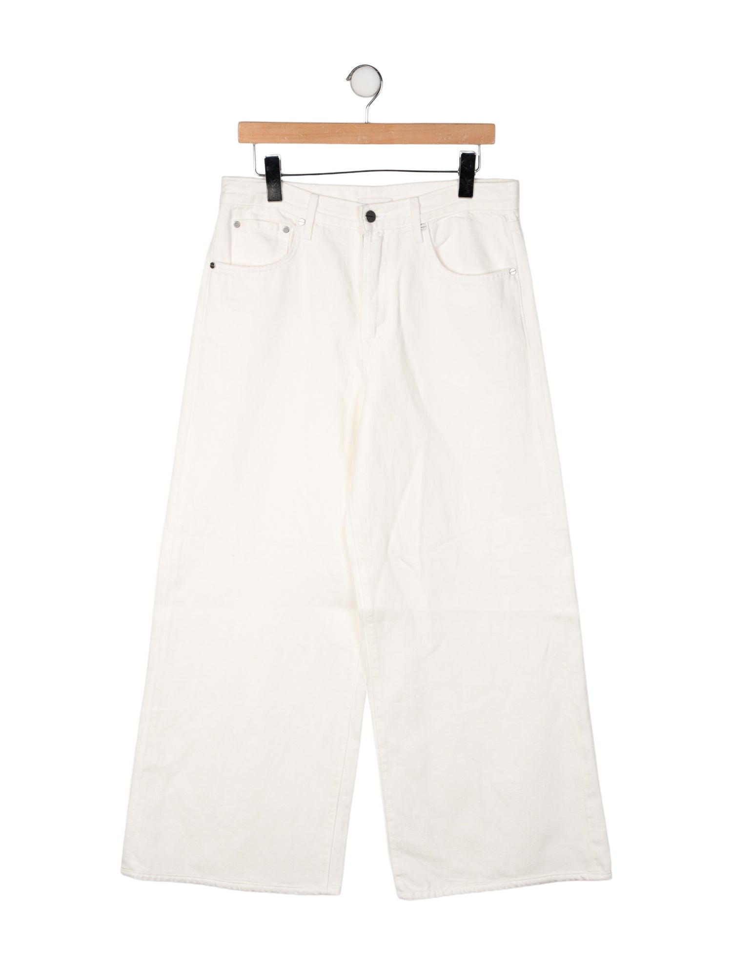 TWP High-Rise Wide Leg Jeans