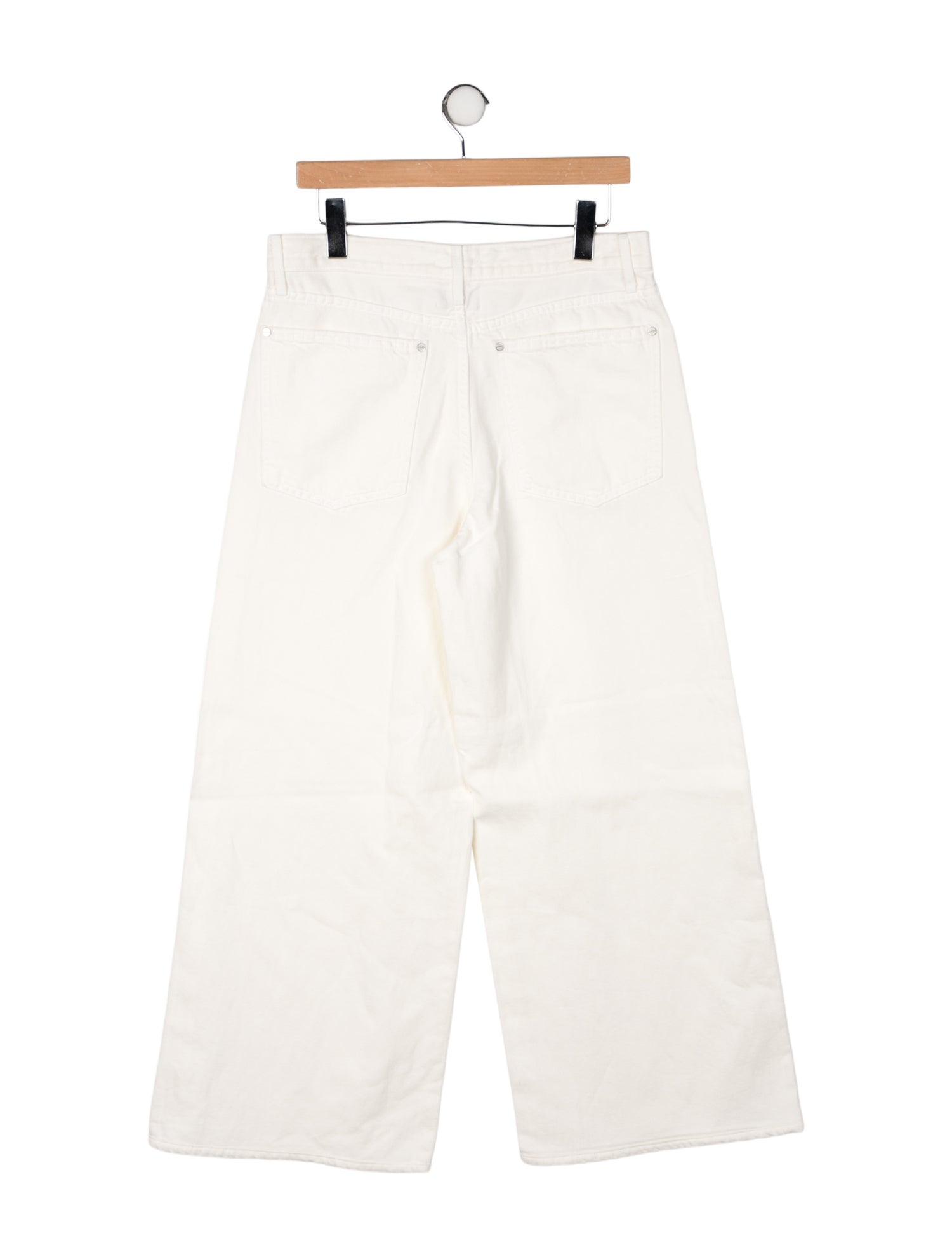 TWP High-Rise Wide Leg Jeans