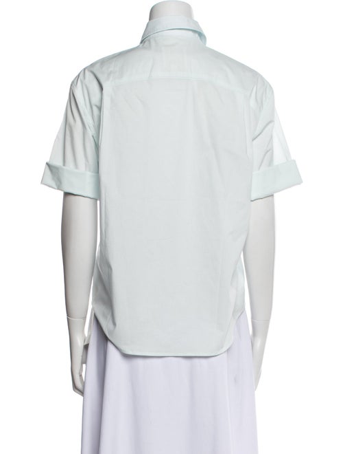 TWP Short Sleeve Button-Up Top