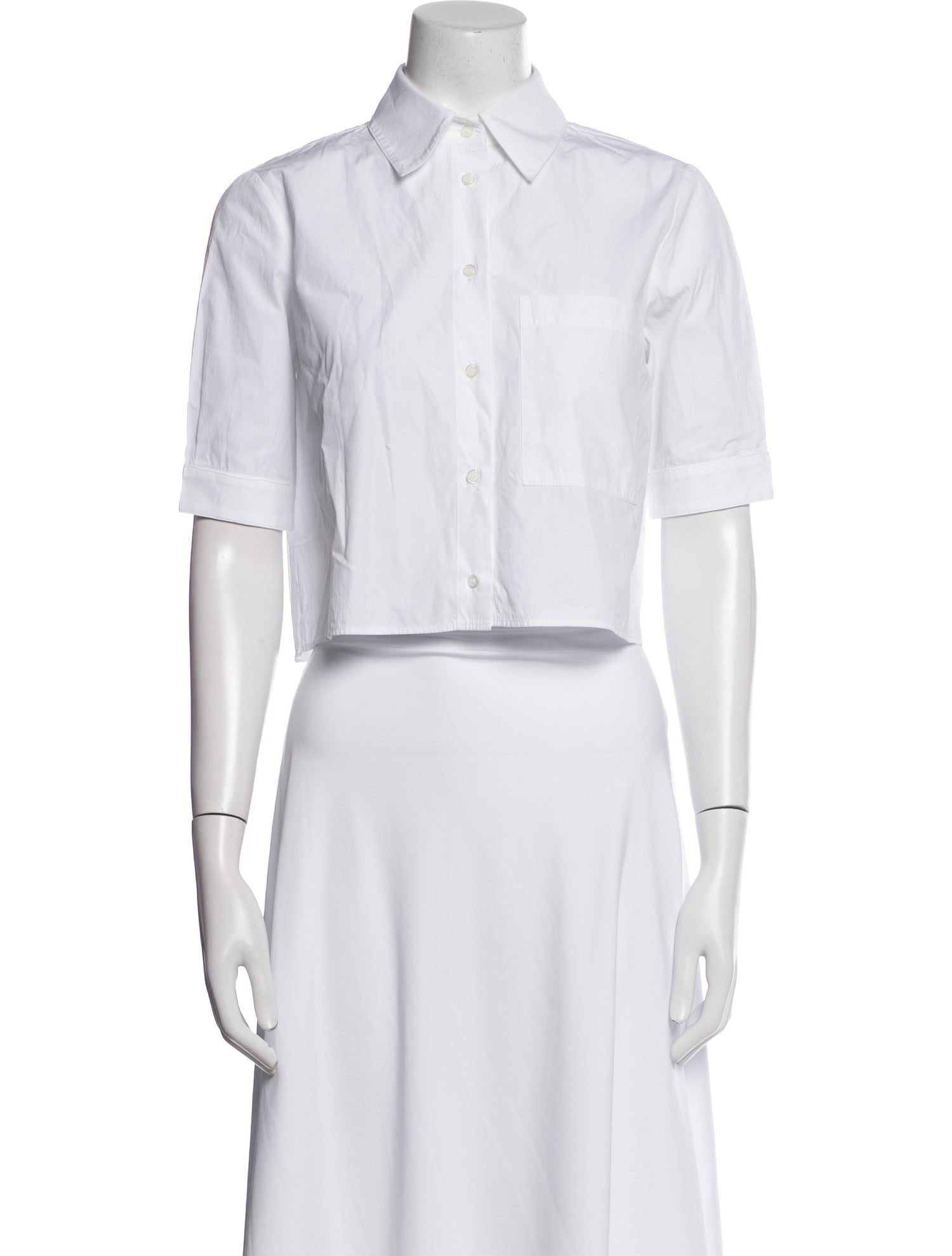 TWP Short Sleeve Crop Top