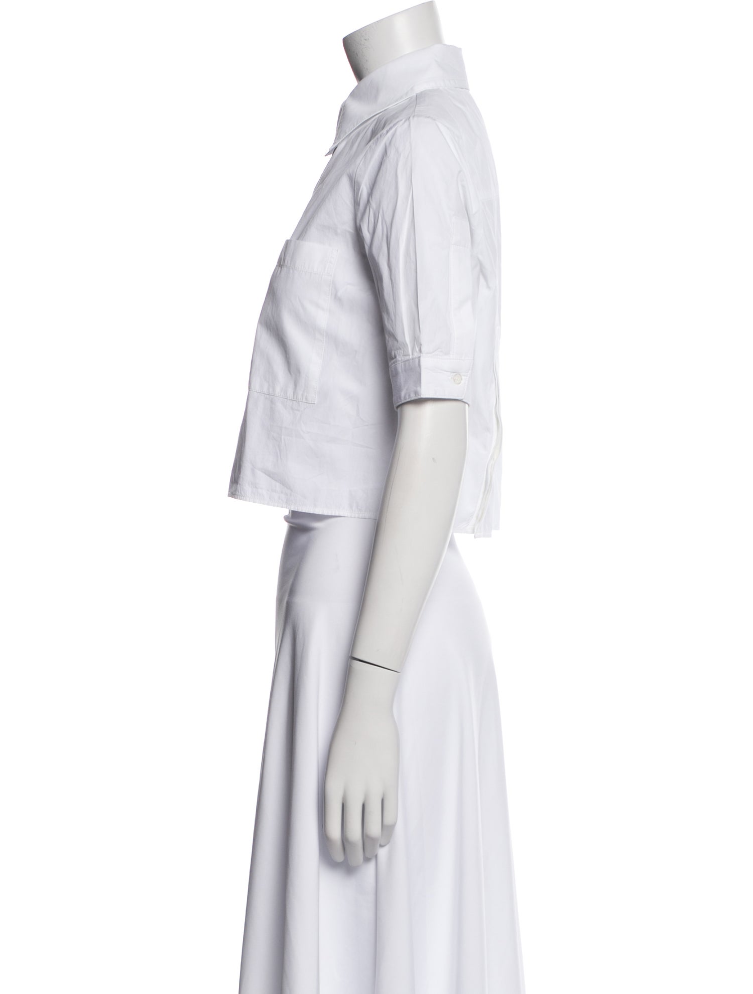 TWP Short Sleeve Crop Top