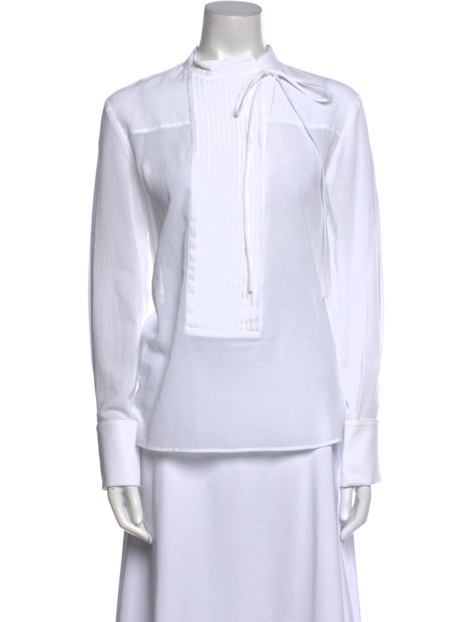 TWP Mock Neck Long Sleeve Tunic