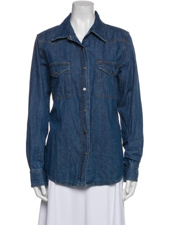 TWP Long Sleeve Button-Up Top