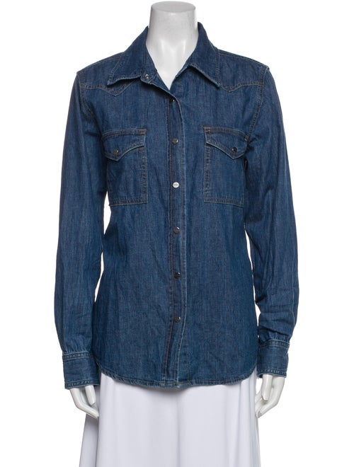 TWP Long Sleeve Button-Up Top