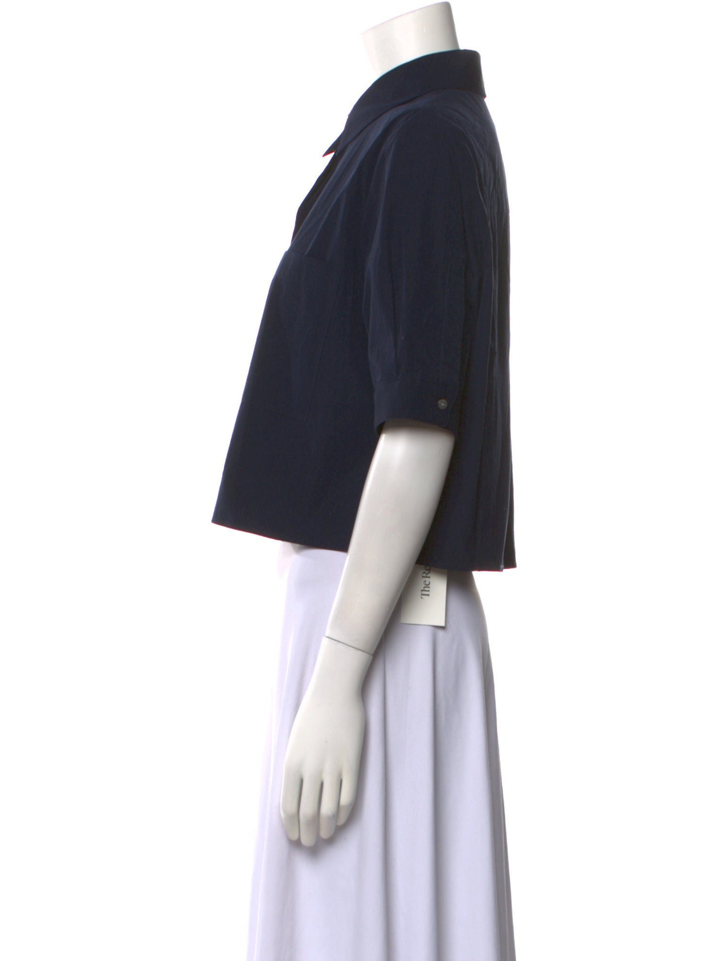 TWP Short Sleeve Crop Top