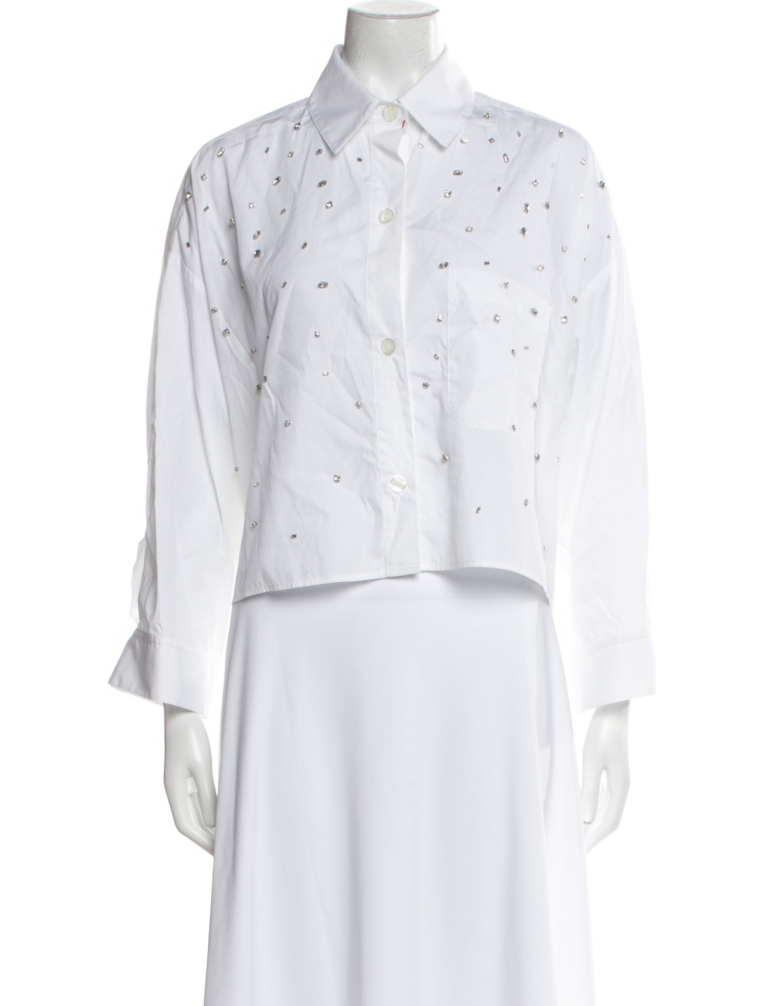 TWP Long Sleeve Button-Up Top