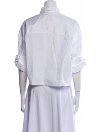 TWP Short Sleeve Crop Top