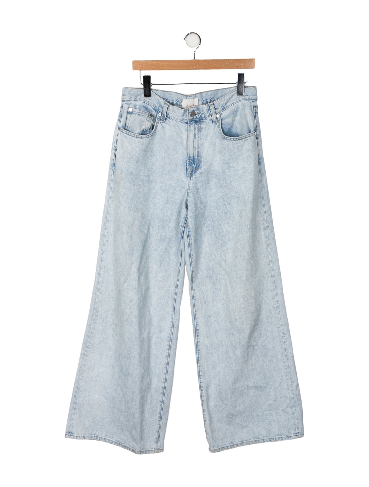 TWP High-Rise Wide Leg Jeans