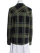 TWP Wool Plaid Print Utility Jacket