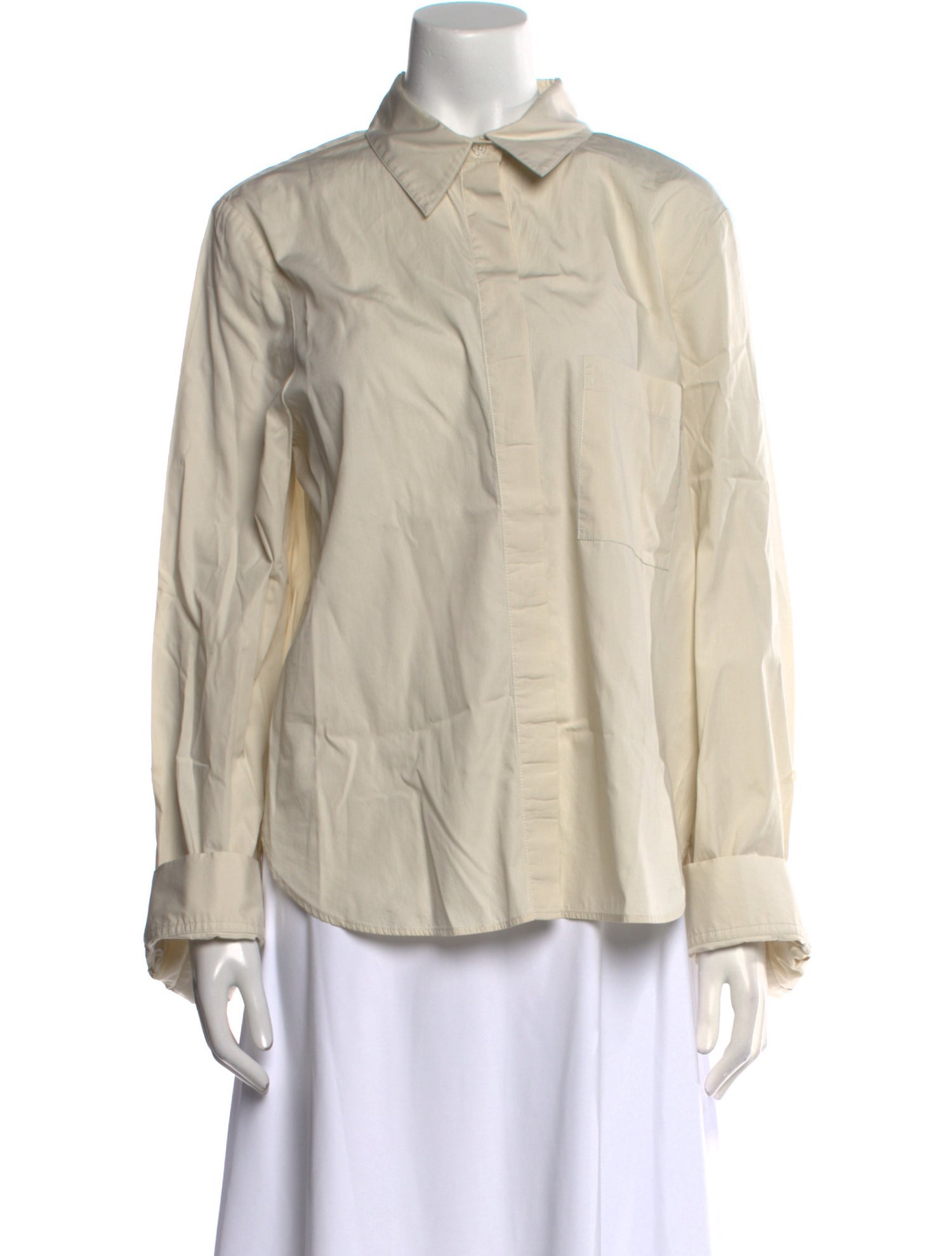 TWP Long Sleeve Button-Up Top