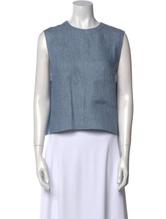 TWP Hemp Crew Neck Crop Top