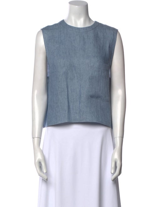 TWP Hemp Crew Neck Crop Top