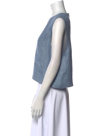 TWP Hemp Crew Neck Crop Top